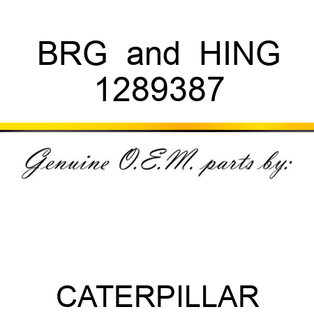 BRG & HING 1289387