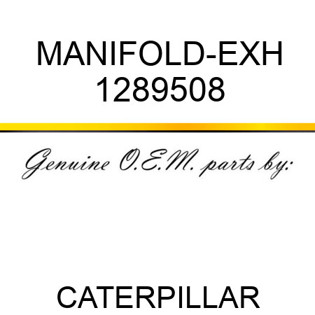 MANIFOLD-EXH 1289508