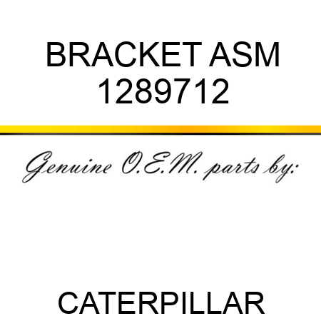 BRACKET ASM 1289712