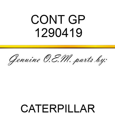 CONT GP 1290419