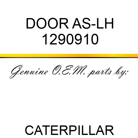 DOOR AS-LH 1290910