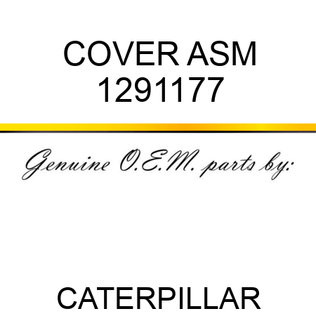 COVER ASM 1291177