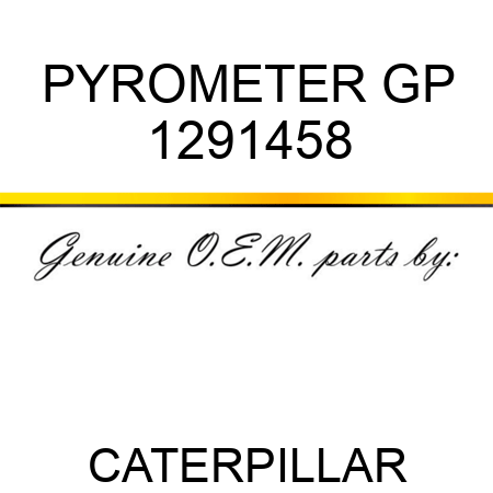 PYROMETER GP 1291458