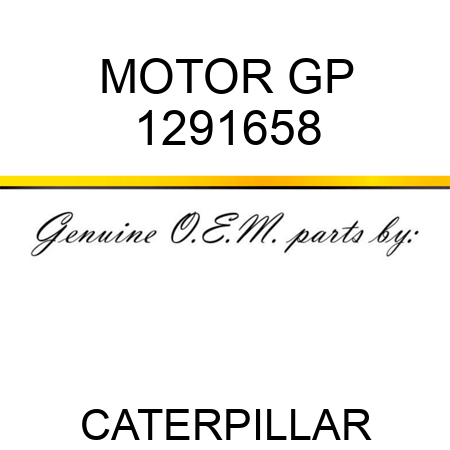 MOTOR GP 1291658