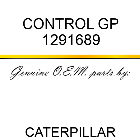 CONTROL GP 1291689