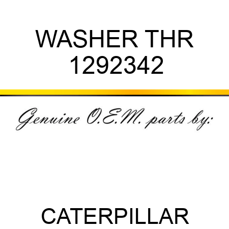 WASHER THR 1292342