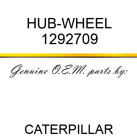 HUB-WHEEL 1292709