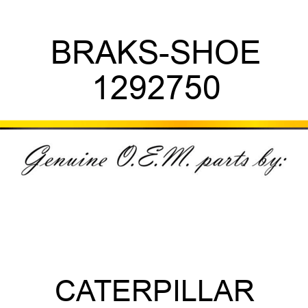 BRAKS-SHOE 1292750