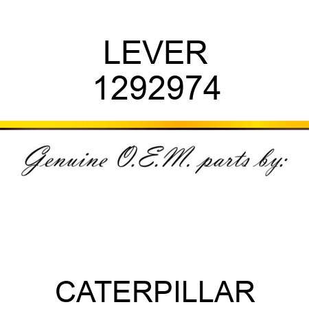 LEVER 1292974
