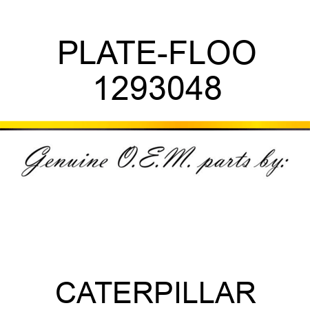 PLATE-FLOO 1293048