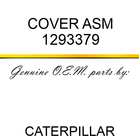 COVER ASM 1293379