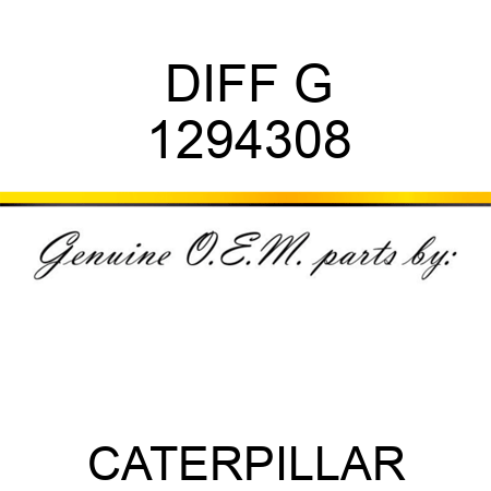 DIFF G 1294308