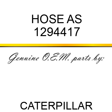 HOSE AS 1294417