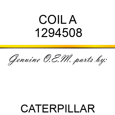 COIL A 1294508