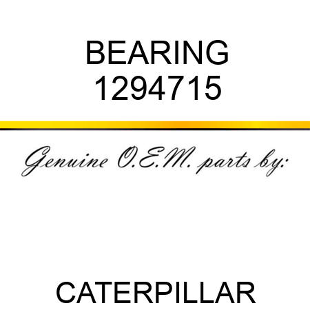 BEARING 1294715