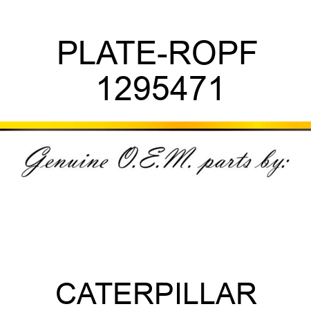 PLATE-ROPF 1295471