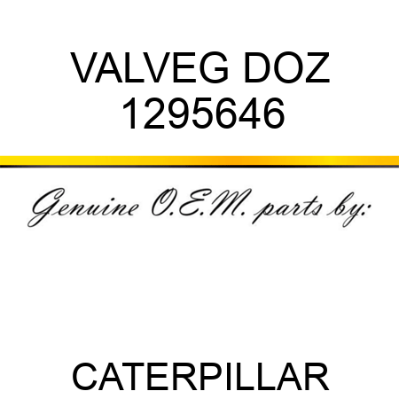VALVEG DOZ 1295646