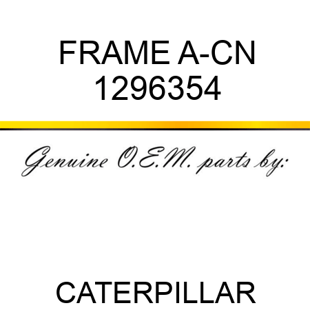 FRAME A-CN 1296354