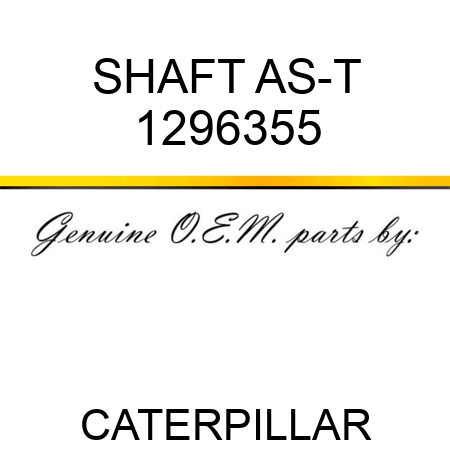 SHAFT AS-T 1296355