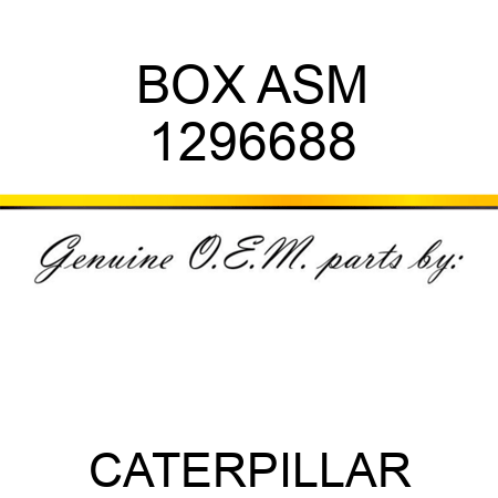 BOX ASM 1296688