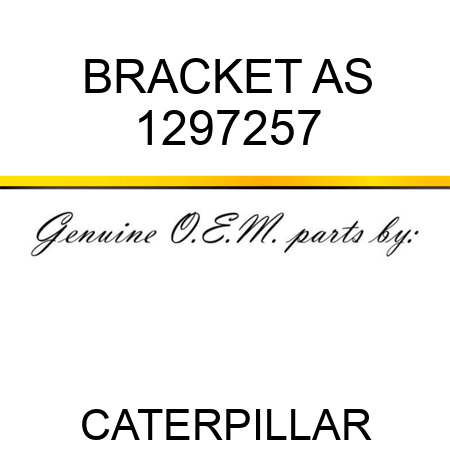 BRACKET AS 1297257