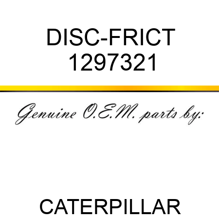 DISC-FRICT 1297321