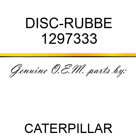 DISC-RUBBE 1297333
