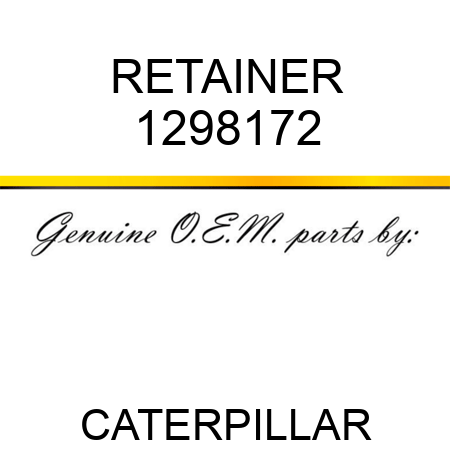 RETAINER 1298172