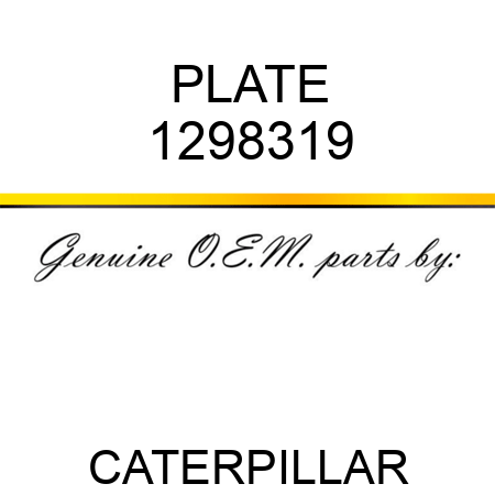 PLATE 1298319