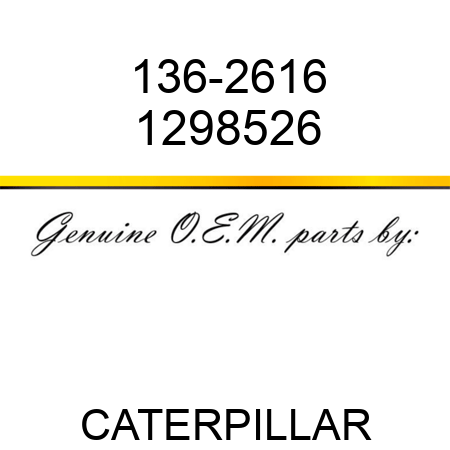 136-2616 1298526