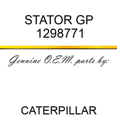 STATOR GP 1298771