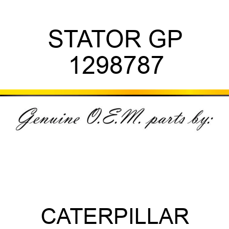 STATOR GP 1298787