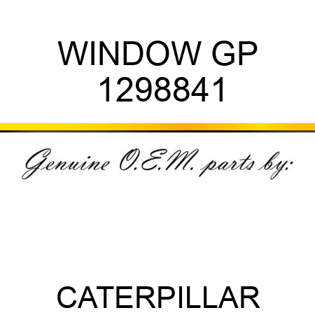 WINDOW GP 1298841