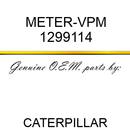 METER-VPM 1299114