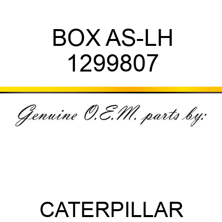 BOX AS-LH 1299807