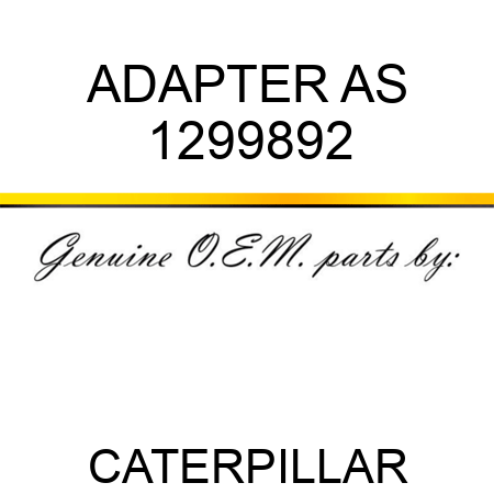 ADAPTER AS 1299892