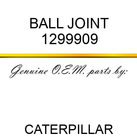 BALL JOINT 1299909