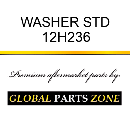 WASHER STD 12H236