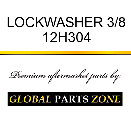 LOCKWASHER 3/8 12H304