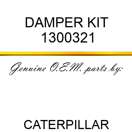 DAMPER KIT 1300321