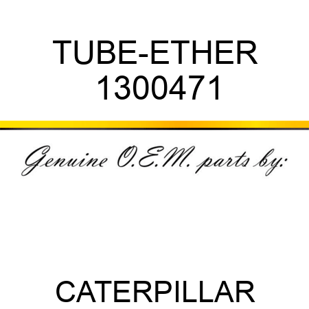 TUBE-ETHER 1300471