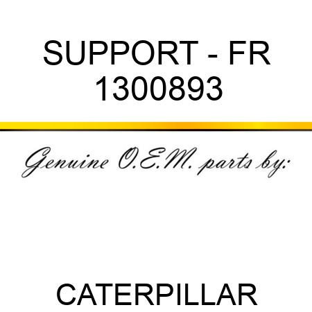 SUPPORT - FR 1300893