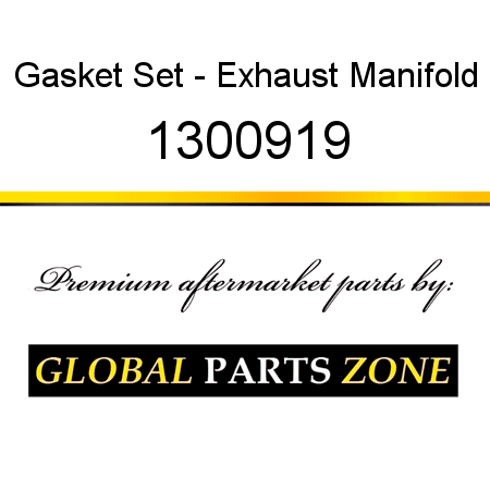 Gasket Set - Exhaust Manifold 1300919