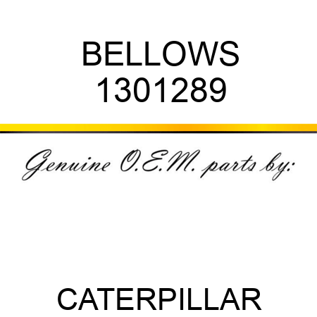 BELLOWS 1301289
