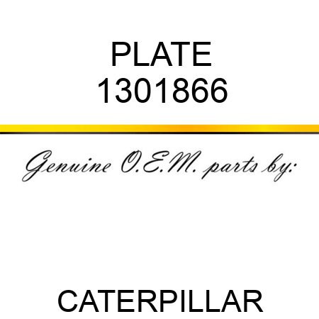 PLATE 1301866
