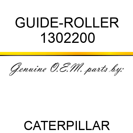 GUIDE-ROLLER 1302200