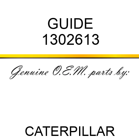 GUIDE 1302613