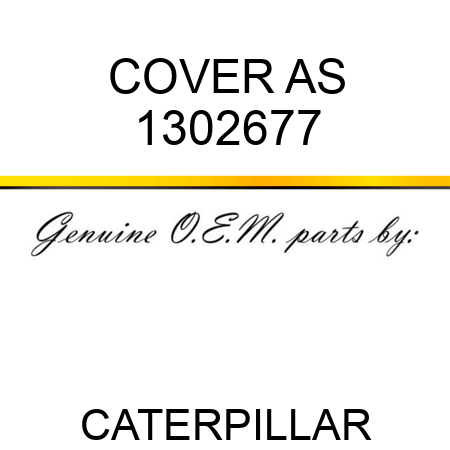 COVER AS 1302677