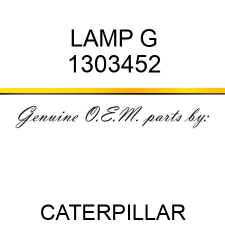 LAMP G 1303452