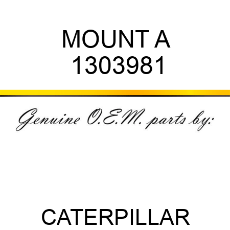 MOUNT A 1303981